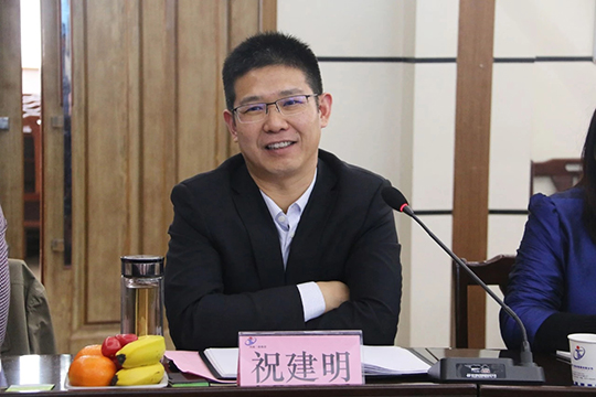 2UP.IO（中国）总经理祝建明发表讲话