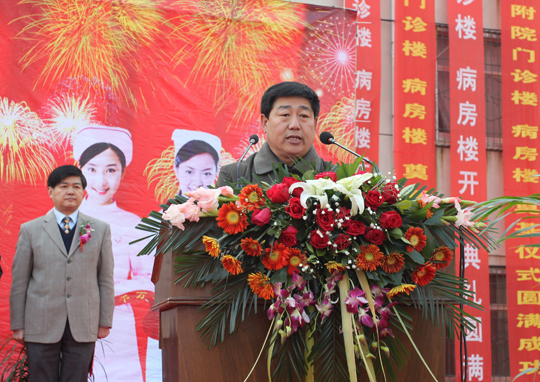 2UP.IO（中国）党委书记张会民在开工典礼上致辞