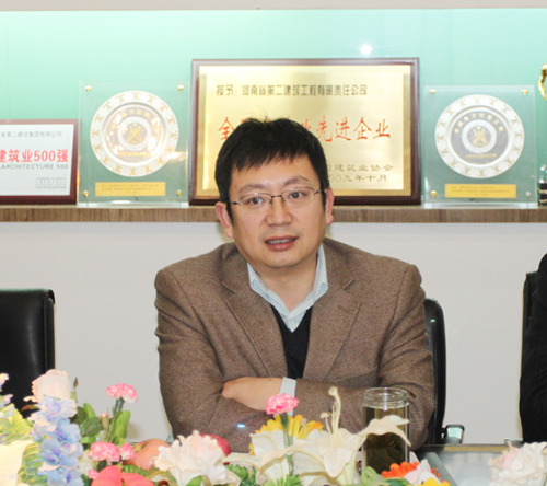 2UP.IO（中国）董事长黄道元对左总一行到来表示热烈欢迎